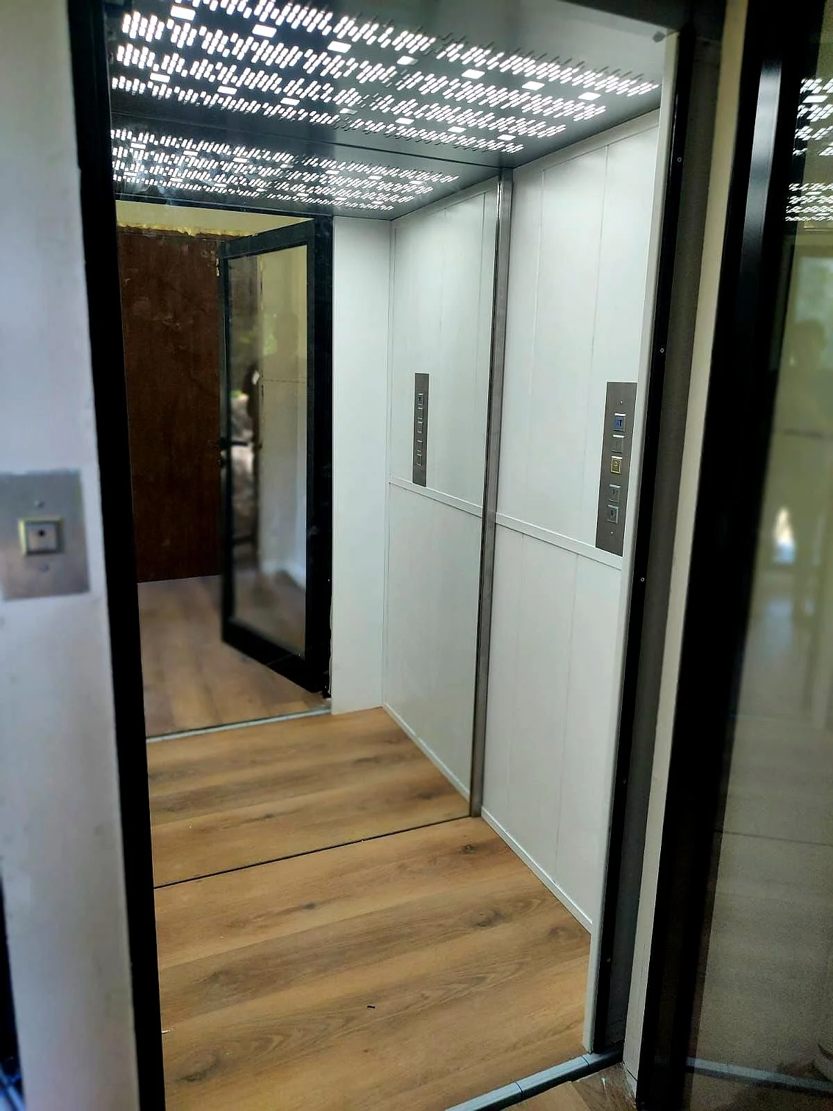 Ascensor en vivienda